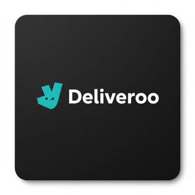 Deliveroo food delivery platform logo